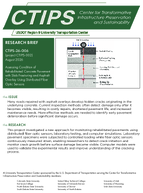 Assessing Condition of Rehabilitated Concrete Pavement With Slab Fracturing and Asphalt Overlay Using Distributed Fiber Optic Sensors Research Brief