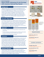 Report 26R52 Addressing Fly Ash Shortage With Limestone Calcined Clay Cement Research Project Brief