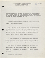 Remarks Prepared for Delivery by Secretary of Transportation Alan S Boyd before the 33rd Convention of the Brotherhood of Railroad Trainmen