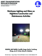 Workzone Lighting and Glare on Nighttime Construction and Maintenance Activities
