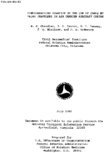 Considerations relative to the use of canes by blind travelers in air carrier aircraft cabins