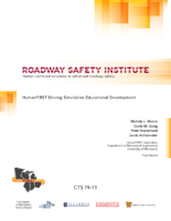 HumanFIRST Driving Simulation Educational Development