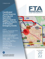 Coordinated Transit Response Planning and Operations Support Tools for Mitigating Impacts of AllHazard Emergency Events