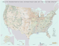 Select Transportation Infrastructure of the United States 2021