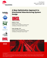 A New Optimization Approach to Distributed Manufacturing System Design