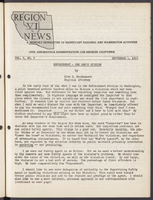 Region VI News September 1952