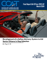 Development of a Prototype Safety Advisory System to Aid Senior Citizens in Gap Selection