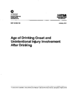 Age of Drinking Onset and Unintentional Injury Involvement after Drinking