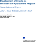 Development of VehicletoInfrastructure Applications Program Seventh Annual Report