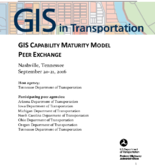 GIS Capability Maturity Model Peer Exchange