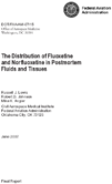 The Distribution of Fluoxetine and Norfluoxetine in Postmortem Fluids and Tissues