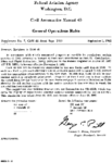 CAM 43 Supplement No 7  CAM 43 dated Sept 1959  Revision To CAM 43