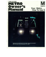 This is Your Metro Owners Manual