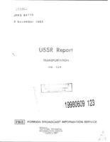 USSR Report Transportation No 134