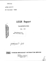 USSR Report Transportation No 131