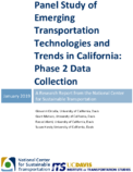 Panel Study of Emerging Transportation Technologies and Trends in California Phase 2 Data Collection