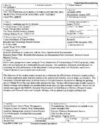 The 1995 Performance Results for Slope Protection Products Hydraulic Mulches and Flexible Channel Liners