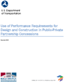 Use of Performance Requirements for Design and Construction in PublicPrivate Partnership Concessions