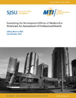 Examining the Development Effects of ModernEra Streetcars An Assessment of Portland and Seattle