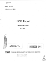 USSR Report Transportation No 126