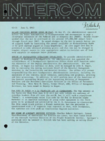Federal Aviation Agency Intercom June 1963