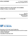 Mitigation of Cracking in Florida Structural Concrete