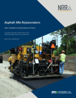 Asphalt Mix Rejuvenators Synthesis