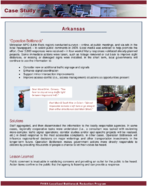 FHWA Localized Bottleneck Reduction Program Case Study  Arkansas