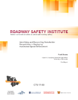 Identifying and reconciling stakeholder perspectives in deploying automated speed enforcement  final report