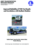Improved Reliability of FWD Test Results and Correlations With Resilient Modulus