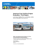 American Fuel Cell Bus Project Evaluation  Third Report