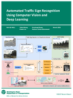 Automated Traffic Sign Recognition Using Computer Vision and Deep Learning