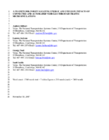A Framework for Evaluating Energy and Emissions of Connected and Automated Vehicles through Traffic Microsimulations Paper