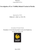 Investigation of Low Visibility Related Crashes in Florida