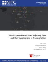 Visual Exploration of Utah Trajectory Data and Their Applications in Transportation