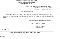 Part 60 Amendment 601 Air Traffic Rules