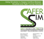 Using Simulation to Assess Conflicts Between Bicyclists and RightTurning Vehicles