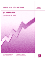 1997 Economic Census Transportation 1997 Commodity Flow Survey Remainder of Wisconsin