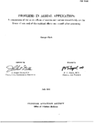 Problems in Aerial Application A Comparison of the Acute Effects of Endrin and Carbon Tetrachloride on the Livers of Rats and of the Residual Effects One Month After Poisoning