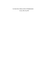 Evaluation Of The Advanced Operating System Of The Ann Arbor Transportation Authority Cost Study Before During And After AOS Implementation October 1996May 1999