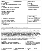 Forecasting Traffic Characteristics for Air Quality Analyses Interim Report