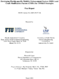 Developing Floridaspecific Mobility Enhancement Factors MEFs and Crash Modification Factors CMFs for TSMO Strategies