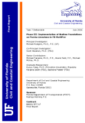 Phase III Implementation of Shallow Foundations on Florida Limestone in FBMultiPier