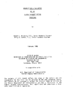 Description  Evaluation of the Alaska Pavement Rating Procedure