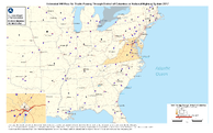 Estimated FAF Flow for Trucks Passing Through District of Columbia on National Highway System 2017