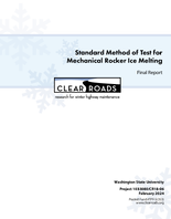 Standard Method of Test for Mechanical Rocker Ice Melting