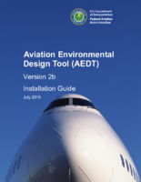 Aviation Environmental Design Tool AEDT Version 2b Installation Guide  July 2015