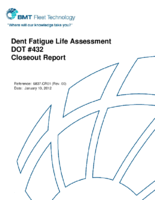 Dent Fatigue Life Assessment Development of Tools for Assessing the Severity and Life of Dent Features