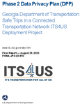 Phase 2 Data Privacy Plan DPP Safe Trips in a Connected Transportation Network ITS4US Deployment Project