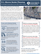 USMexico Border Planning Facilitating Transportation Across the Southern Border